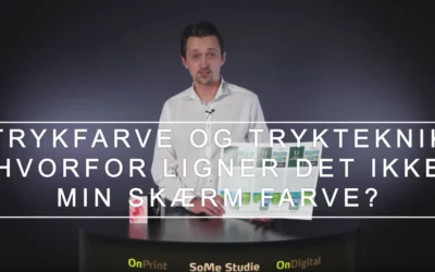 Trykfarver og trykteknikker – Hvorfor er farverne på tryksagen og computeren ikke ens?