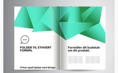 Hvordan designer du en effektiv brochure