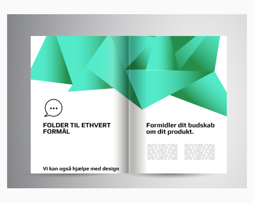 Hvordan designer du en effektiv brochure